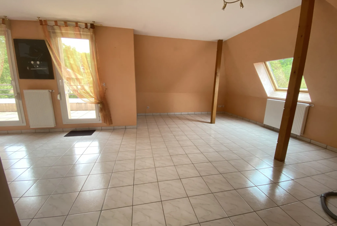 Appartement F2 68,69 m² avec balcon et garage à Creutzwald 