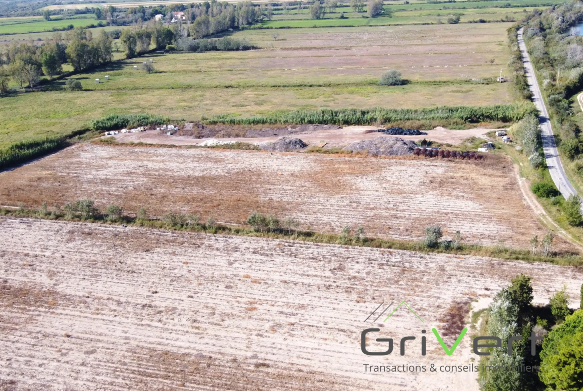 Terrain Agricole AOP de 4,68 Hectares aux Saintes-Maries-de-la-Mer 