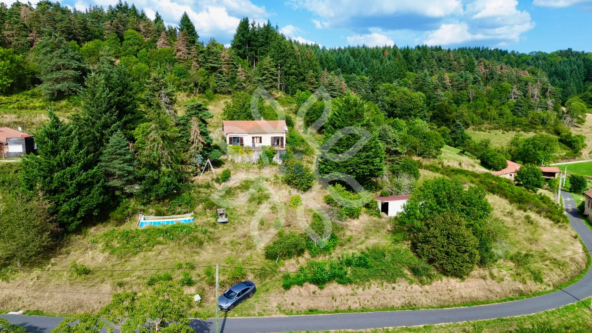 Maison avec Vue Panoramique à Champagnac-le-Vieux 