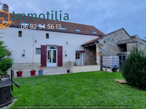 Maison indépendante à vendre à Donnemarie-Dontilly avec 4 chambres et jardin