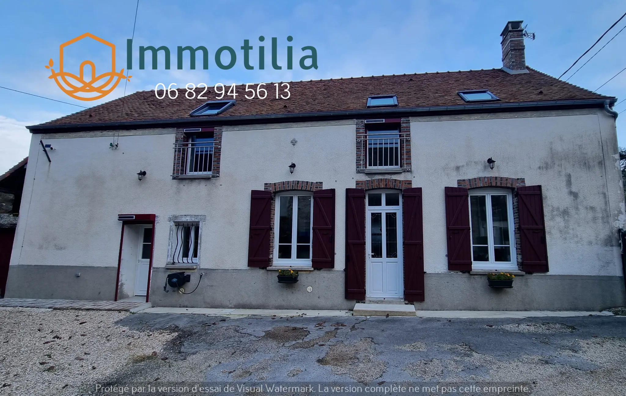 Maison briarde 4 chambres à Donnemarie-Dontilly - 285 000 € 