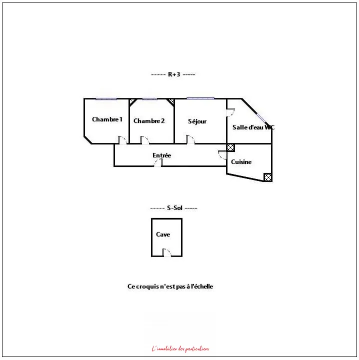 Superbe appartement F3 rénové à Draveil, proche de toutes commodités 