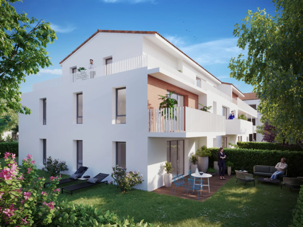 À vendre - T3 62 m² avec Terrasse et Jardin à Toulouse Croix Daurade