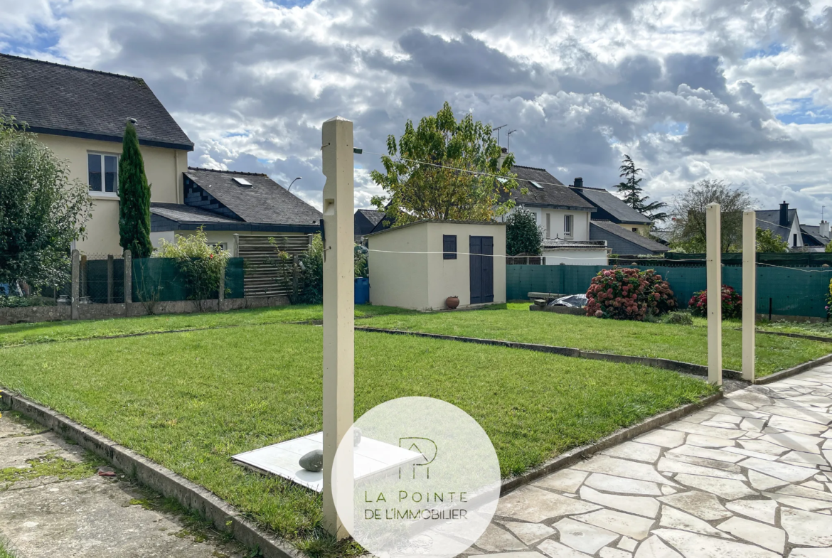 Charmante maison de ville avec jardin à Mordelles 