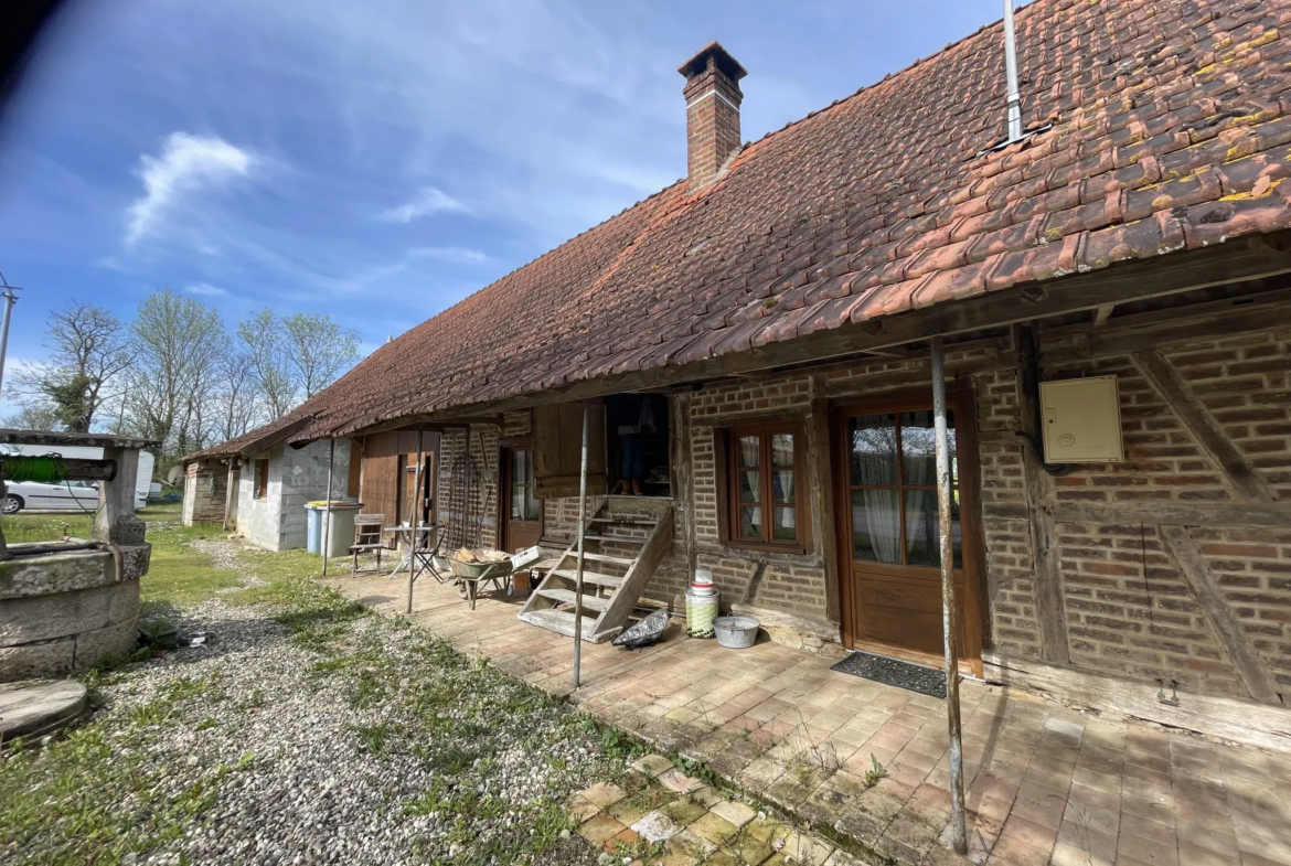 Ferme bressane à vendre à Chapelle-Voland - 4 chambres et terrain de 2 109 m² 