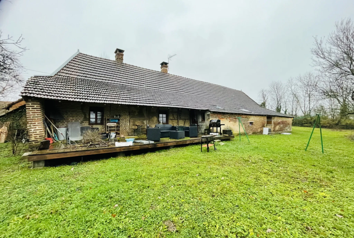 Ferme bressane à vendre à Chapelle-Voland - 4 chambres et terrain de 2 109 m² 