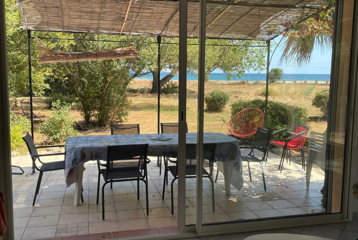 Maison les pieds dans l'eau à Solaro avec vue panoramique sur la mer 