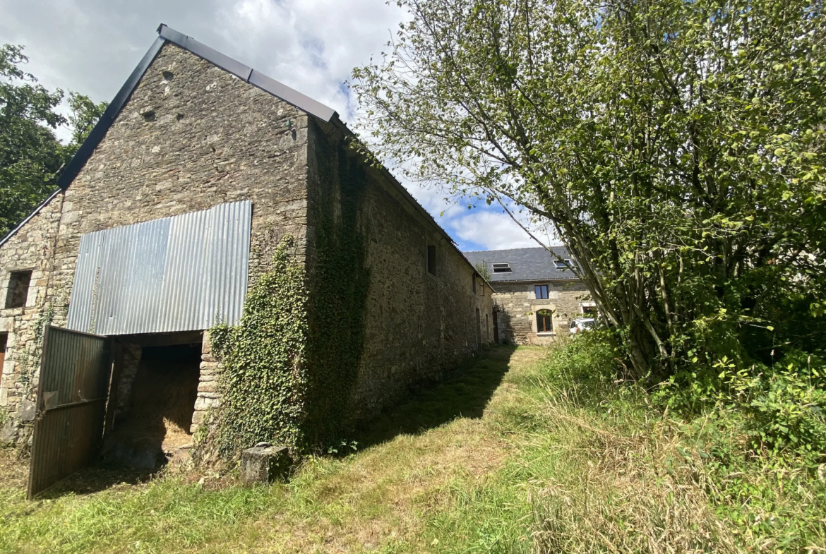 Maison à rénover à Guenin, avec grange sur 1,5 hectare 