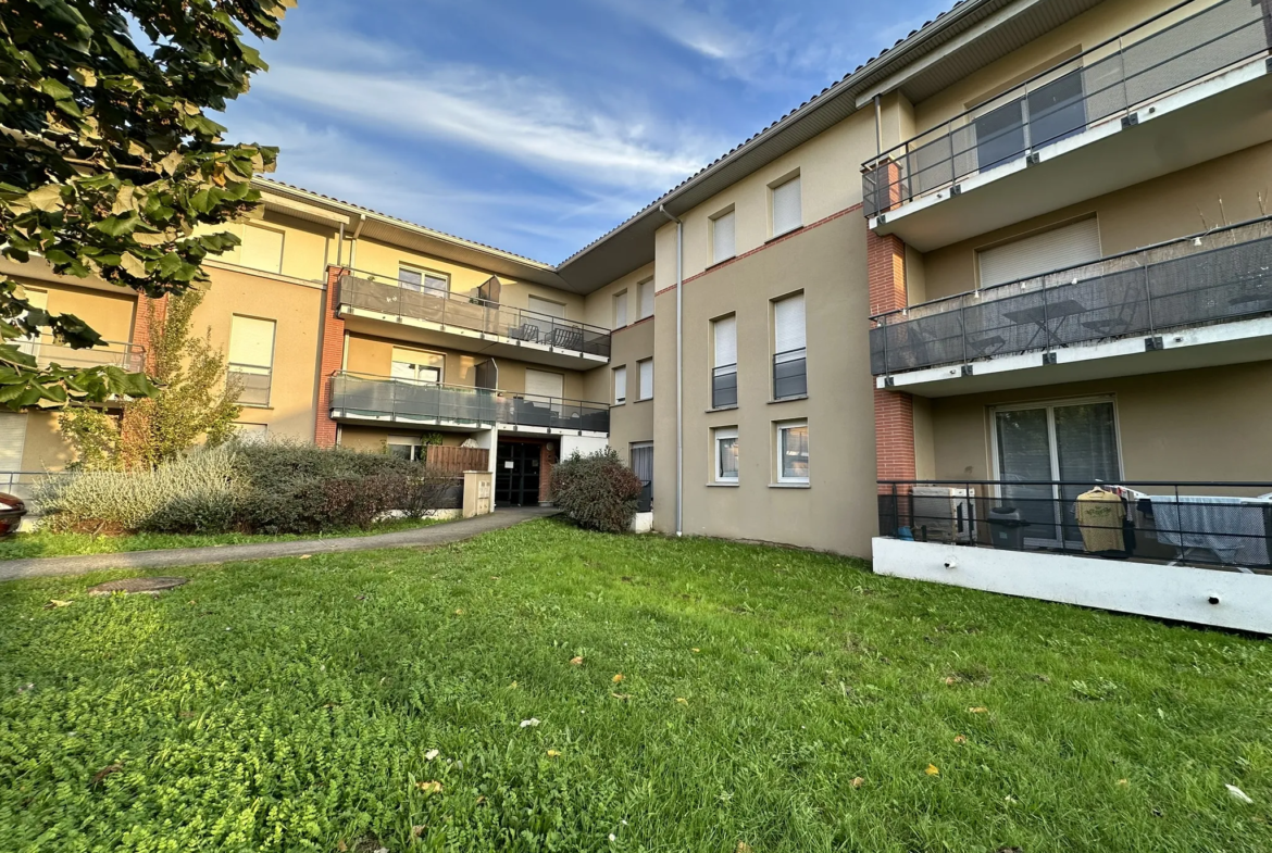 À vendre : Appartement T2 lumineux à Muret de 40.3 m² avec balcon 