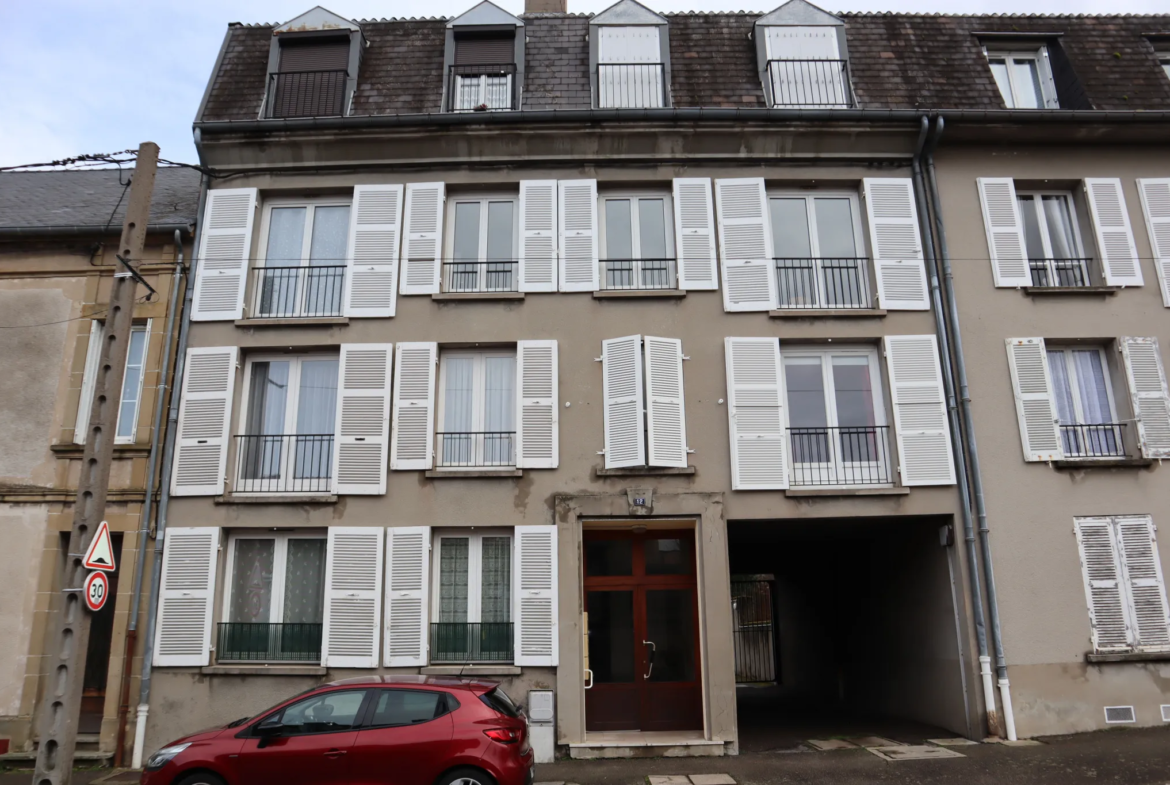 Appartement lumineux à vendre au centre-ville d'Autun 