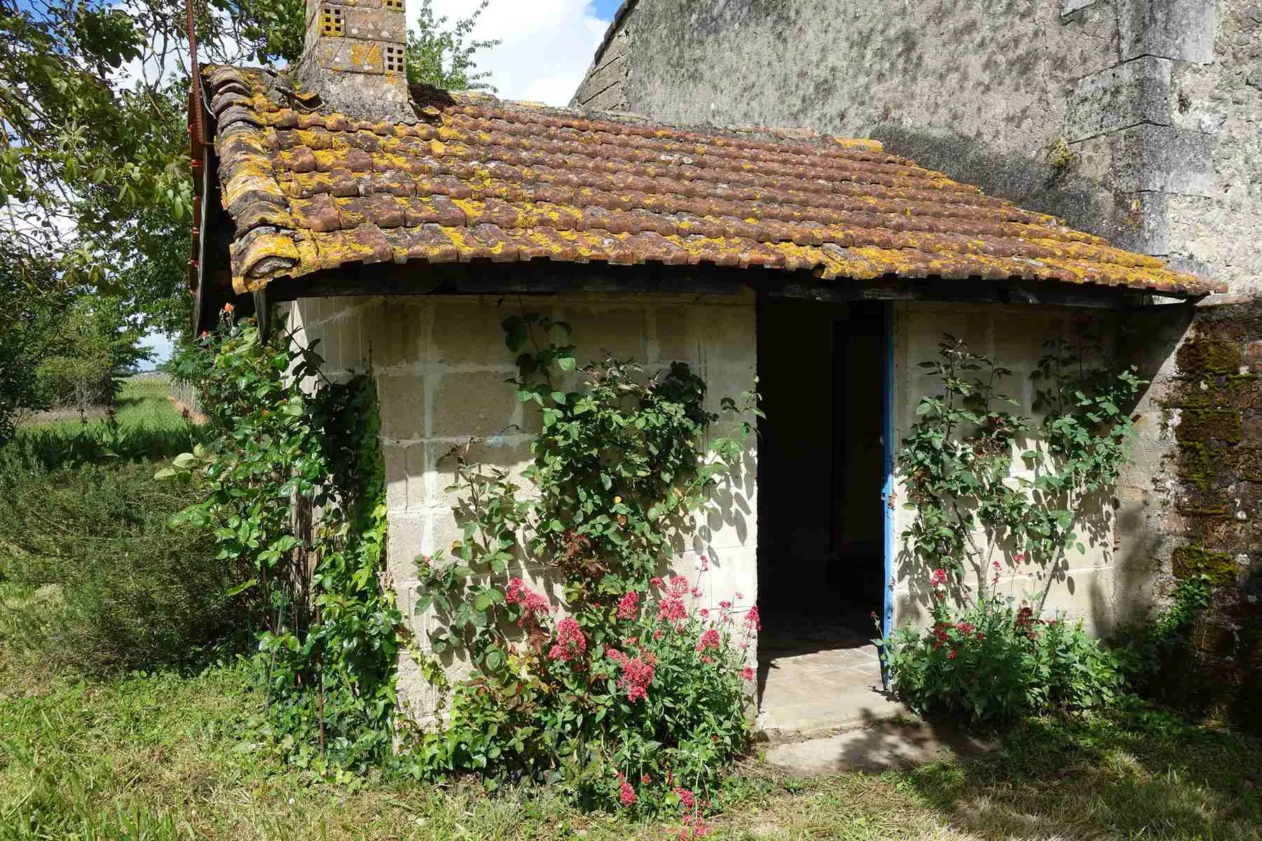 Maison en pierre avec grandes dépendances à St Ciers sur Gironde 