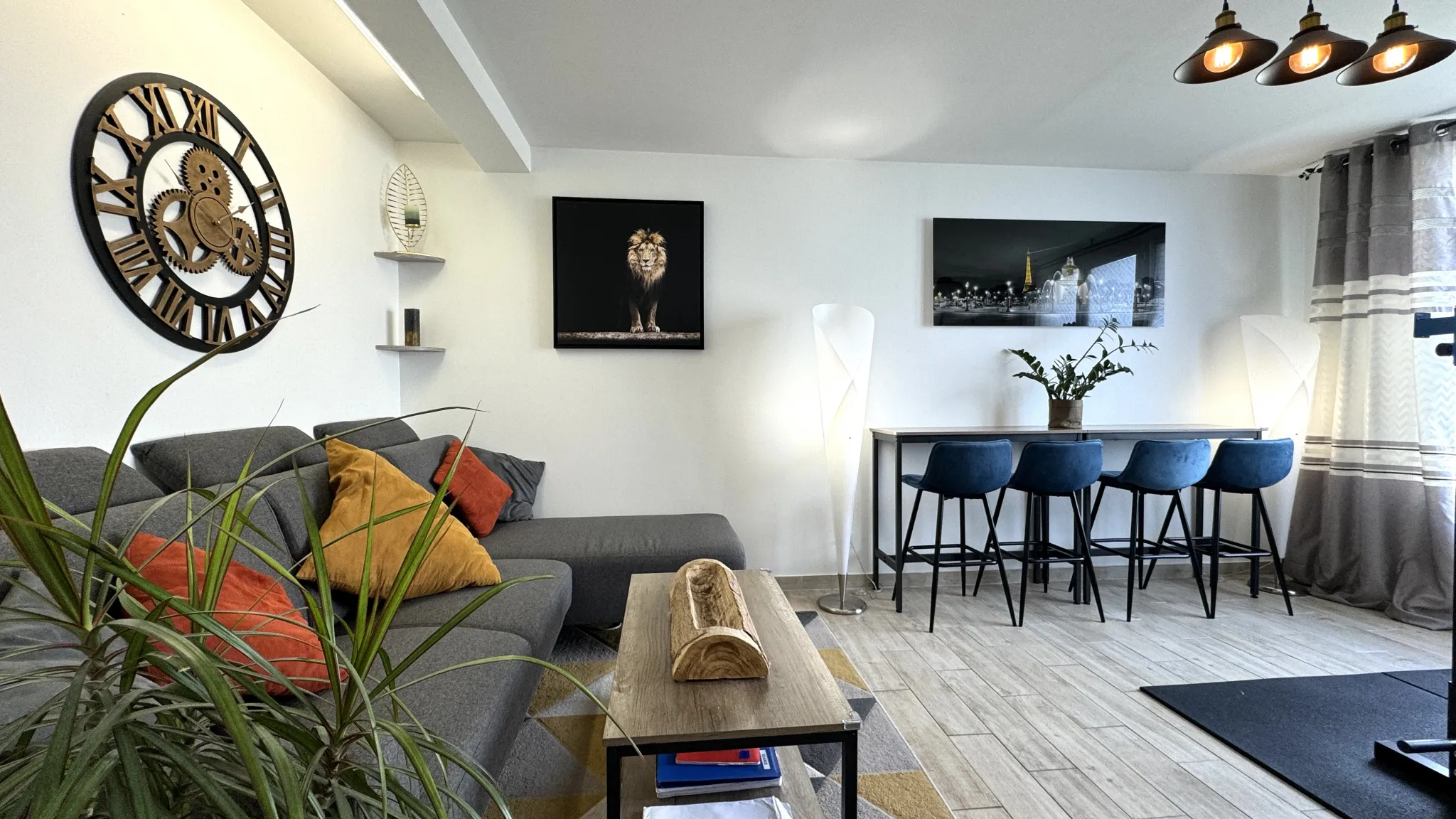 Charmant appartement 3 pièces à Pavillons-sous-Bois, 55 m² avec vue sur le canal 