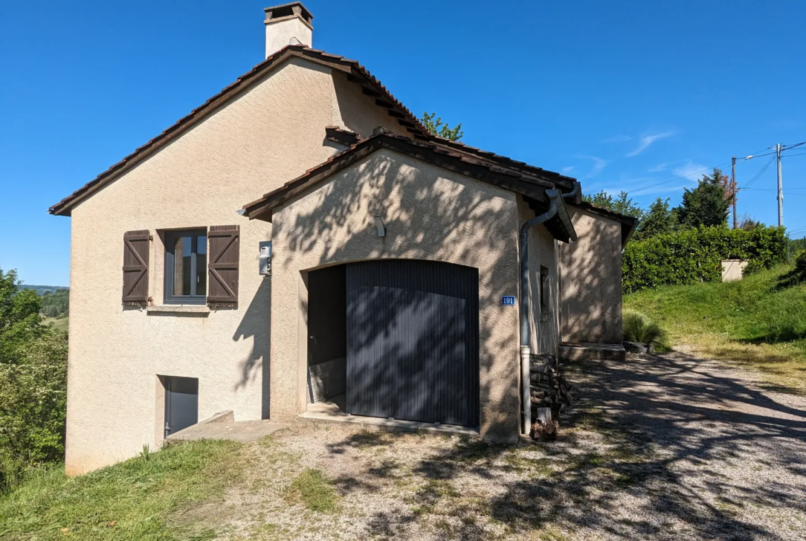 Maison de plain-pied à vendre à Saint Laurent les Tours - Vue sur le château 