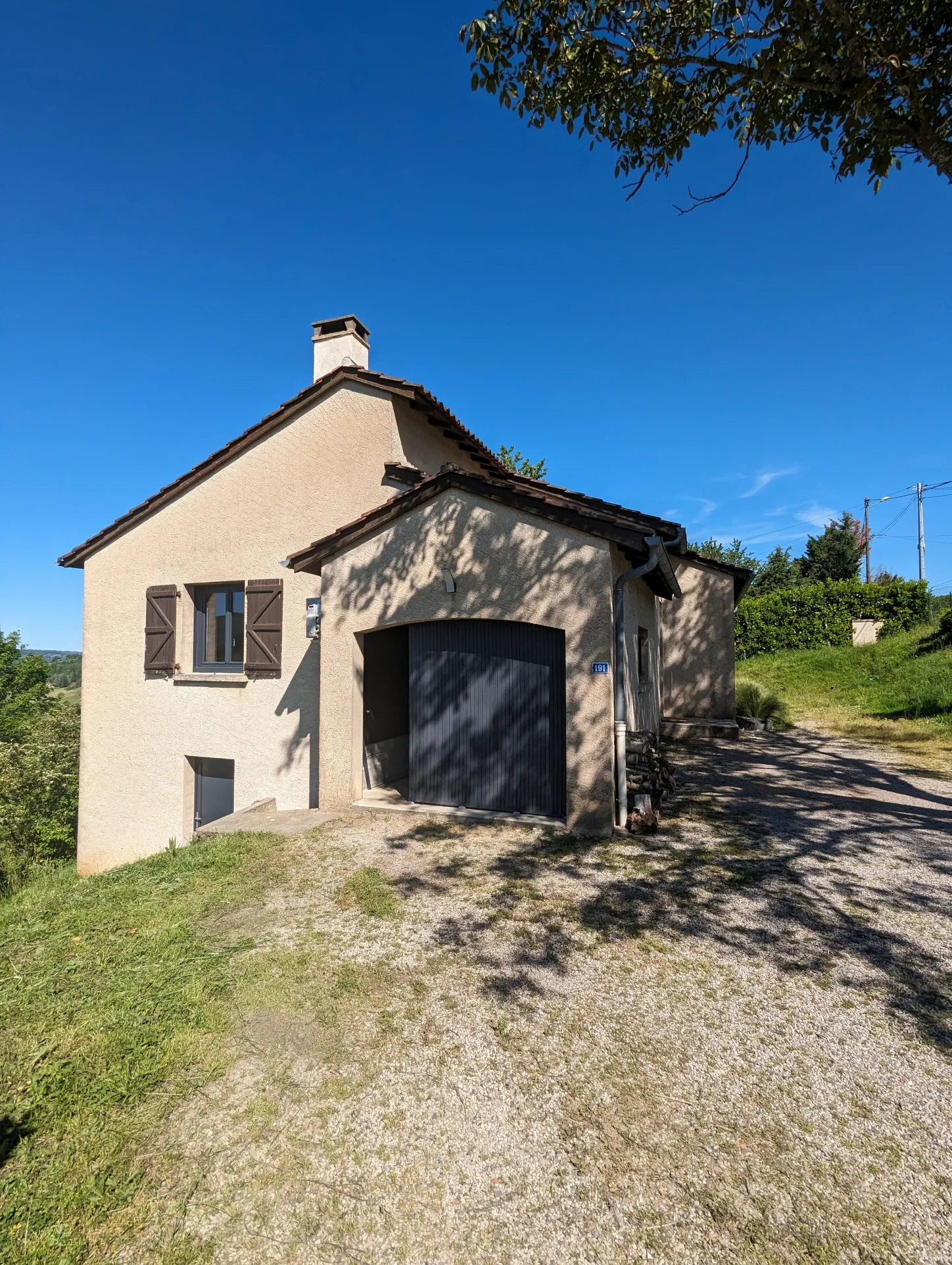 Maison de plain-pied à vendre à Saint Laurent les Tours - Vue sur le château 