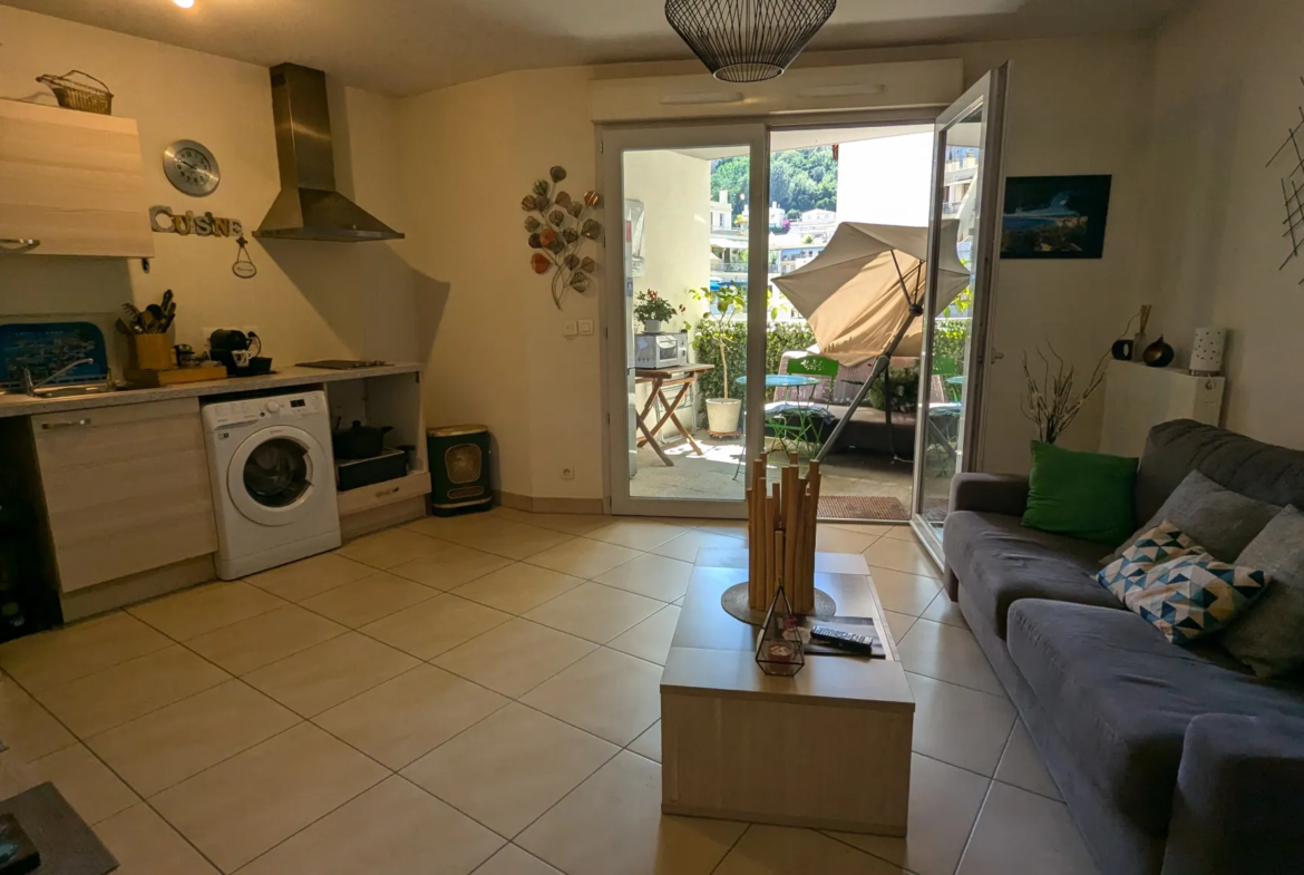 Studio à vendre avec terrasse à Nice Nord - Cessole 