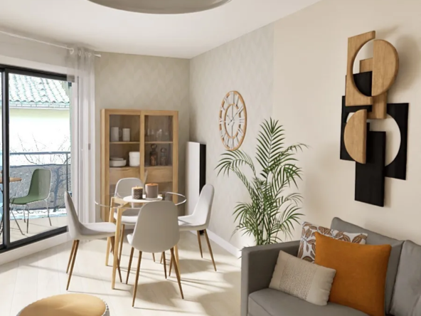 À vendre : Appartement T2 de 52,61 m2 à Bordeaux-Caudéran