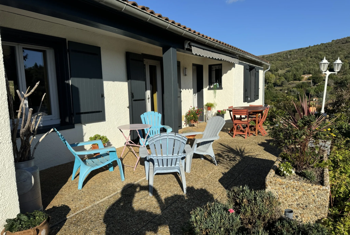 Maison de Plain-Pied avec Vue sur Montagnes à Couiza 