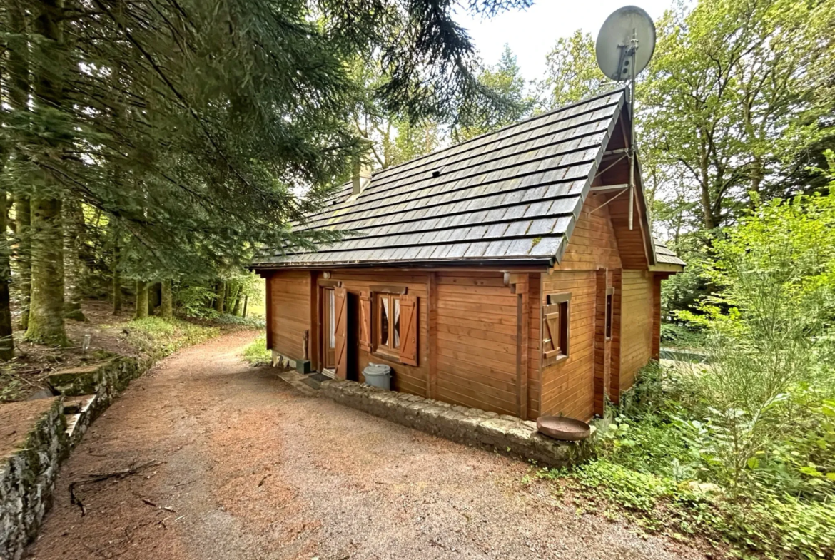 Chalet à Marcillac-la-Croisille en Corrèze 