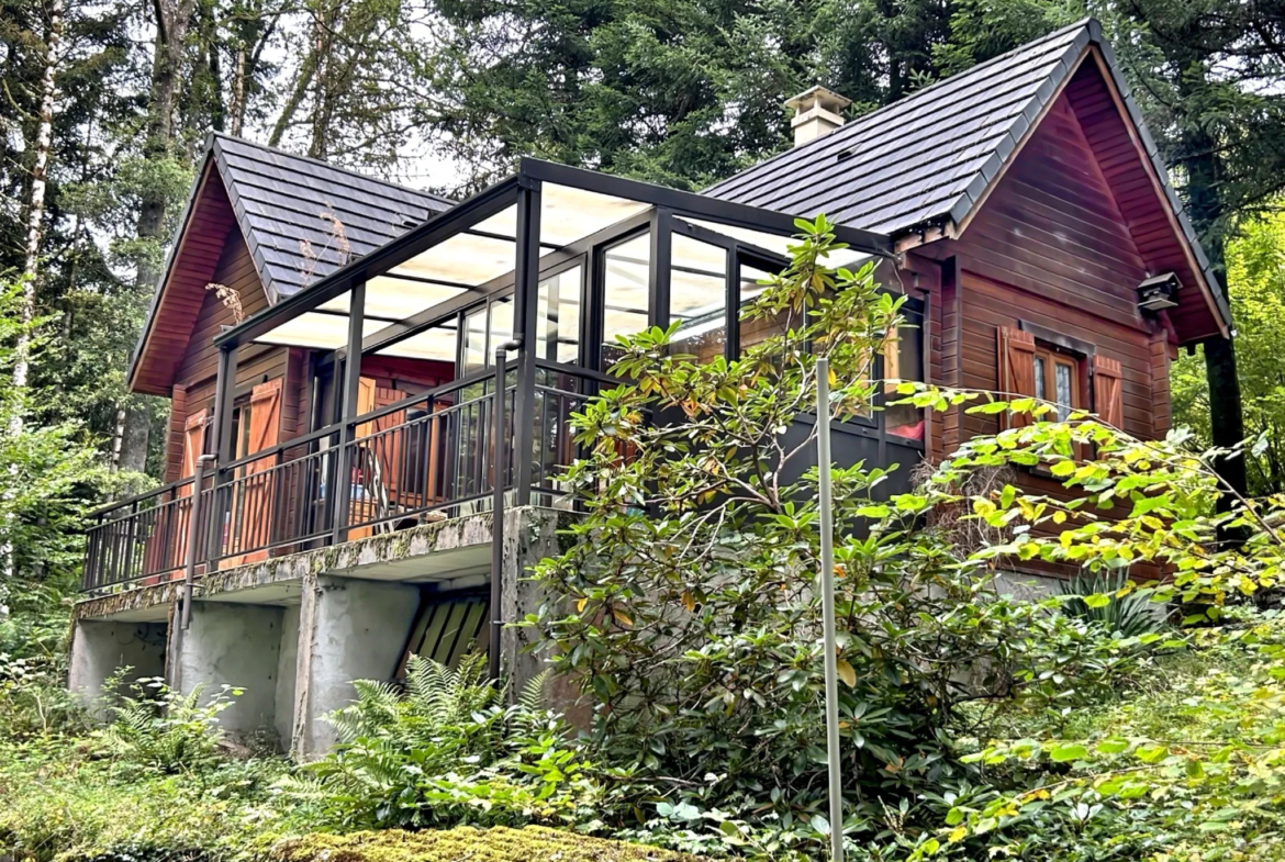 Chalet à Marcillac-la-Croisille en Corrèze 