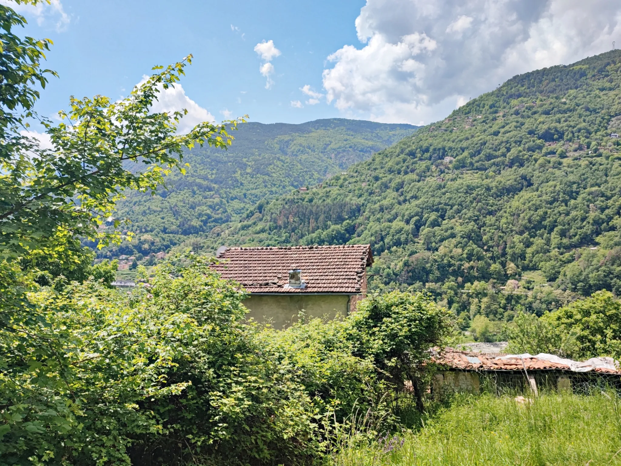 Maison à rénover à Lantosque avec grand terrain 