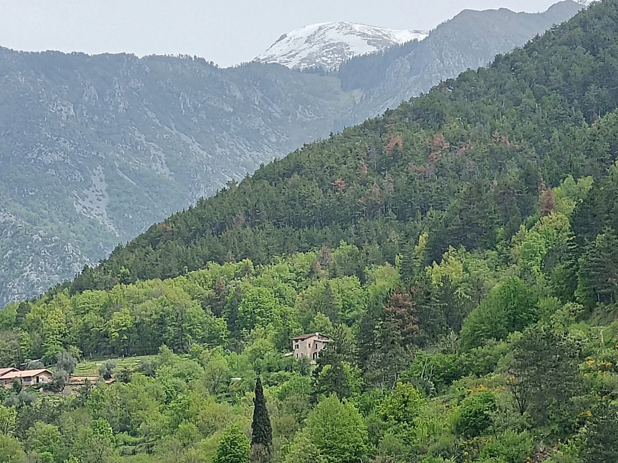 Maison à rénover à Lantosque avec grand terrain 