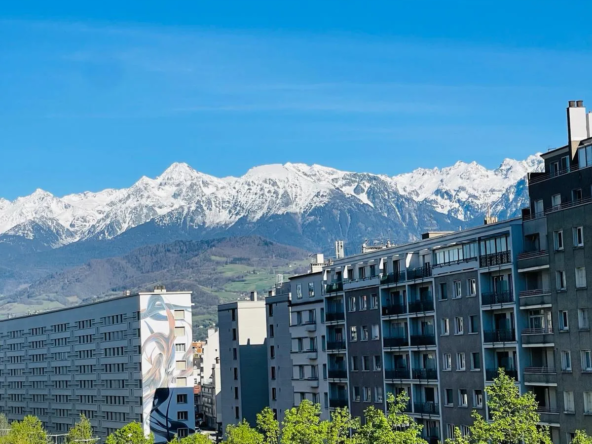 Appartement T4 à vendre à Grenoble, 90 m² avec balcon-terrasse