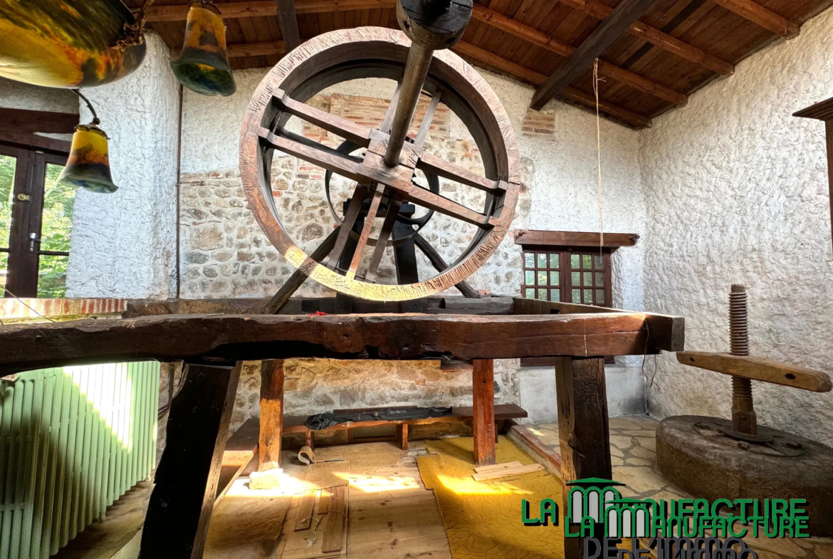 Vente authentique moulin à rénover à Saint Marcellin en Forez 