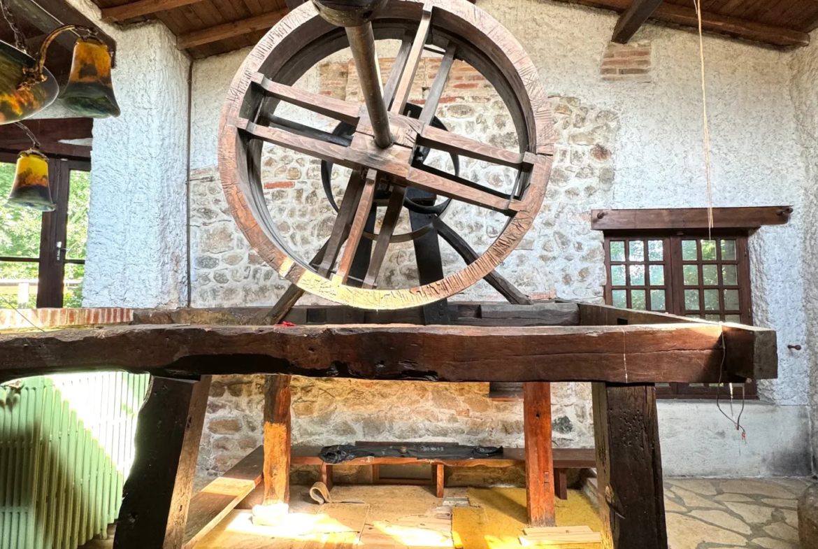 Vente authentique moulin à rénover à Saint Marcellin en Forez 