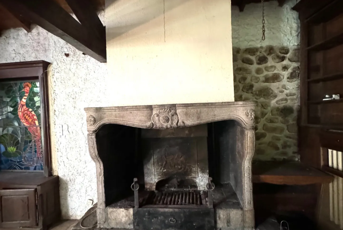 Vente authentique moulin à rénover à Saint Marcellin en Forez 