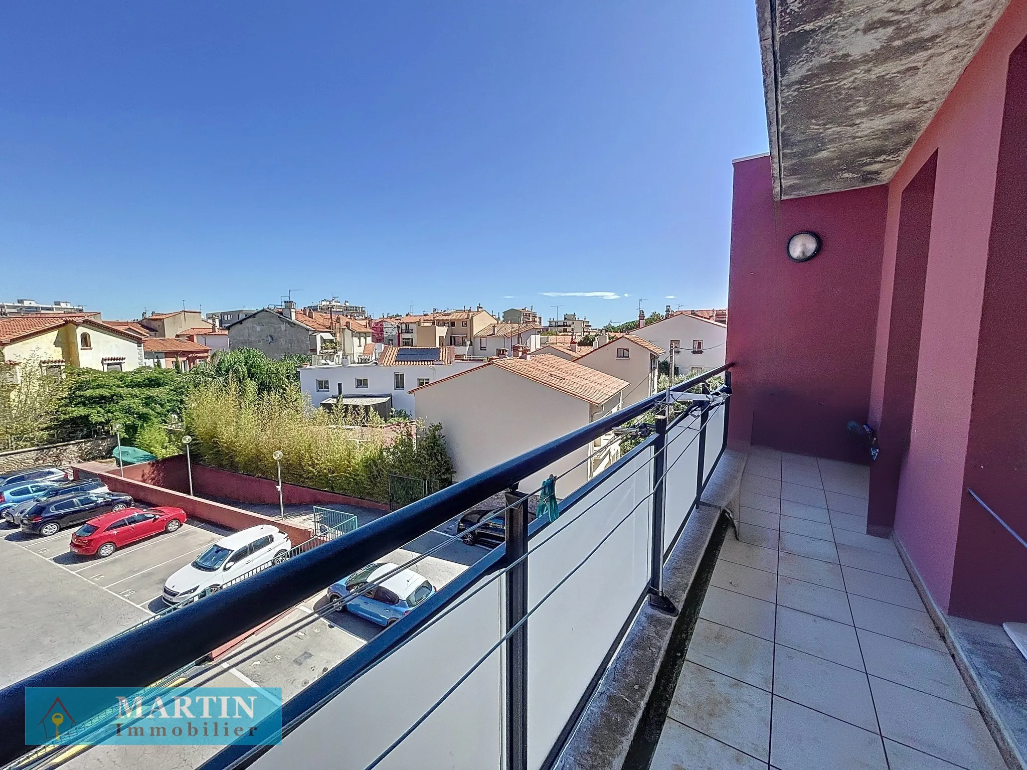 Appartement F2 avec terrasse et parking à Perpignan 