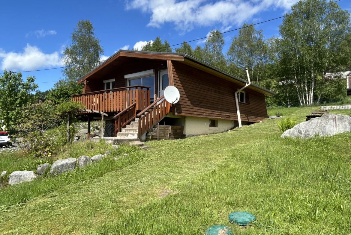 Chalet rénové de 1978 à vendre à Le Tholy 