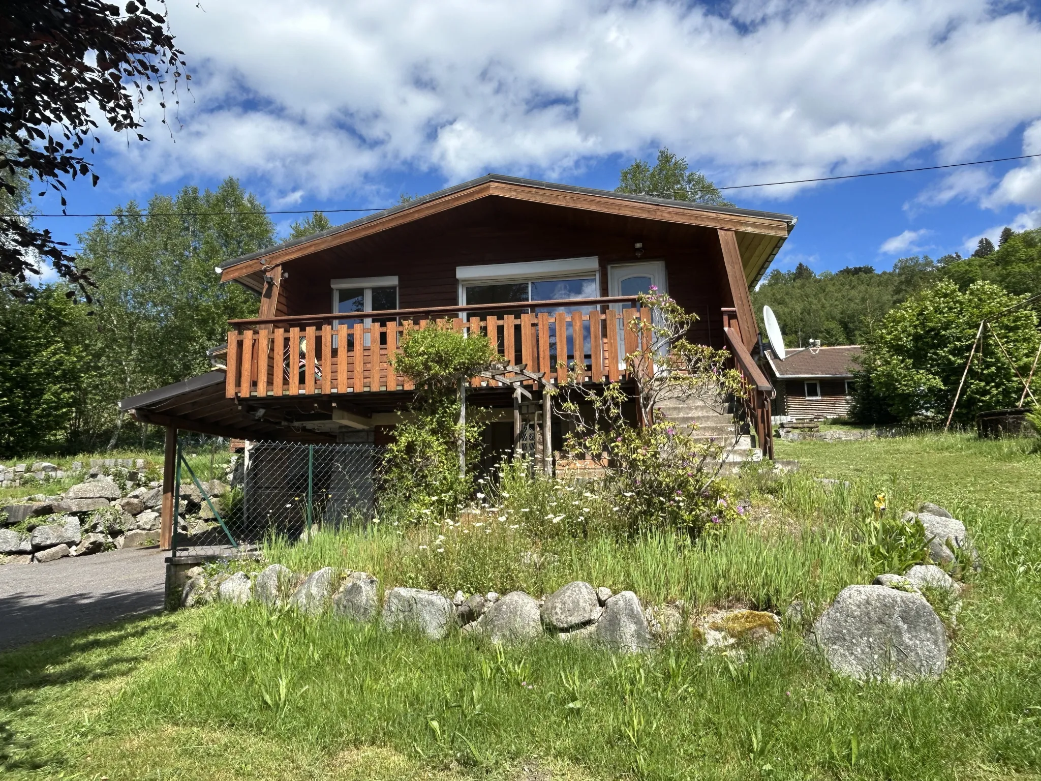 Chalet rénové de 1978 à vendre à Le Tholy 