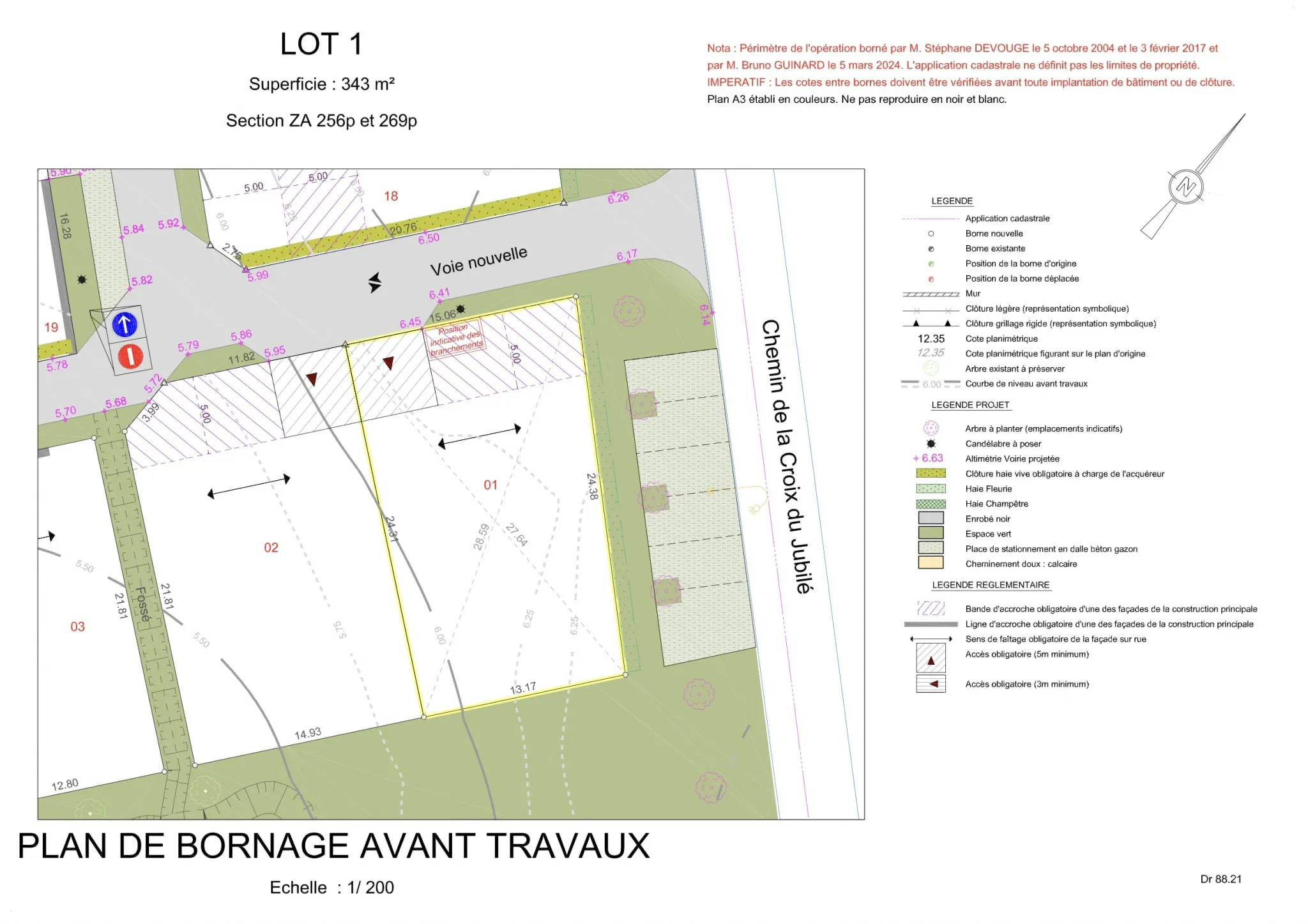 Terrain de 343 m2 viabilisé à Mornac-sur-Seudre 