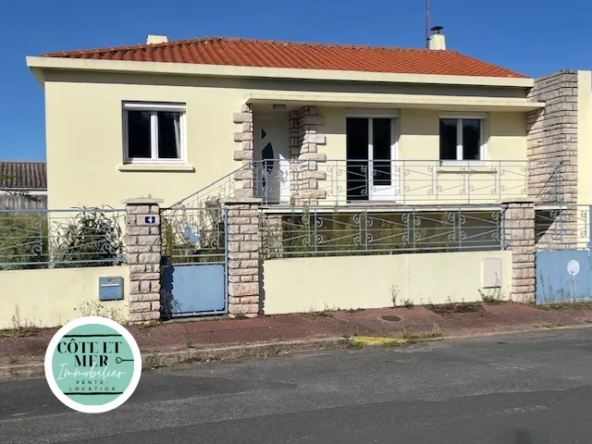 Maison à étage de 124 m² au centre de St Jean de Monts