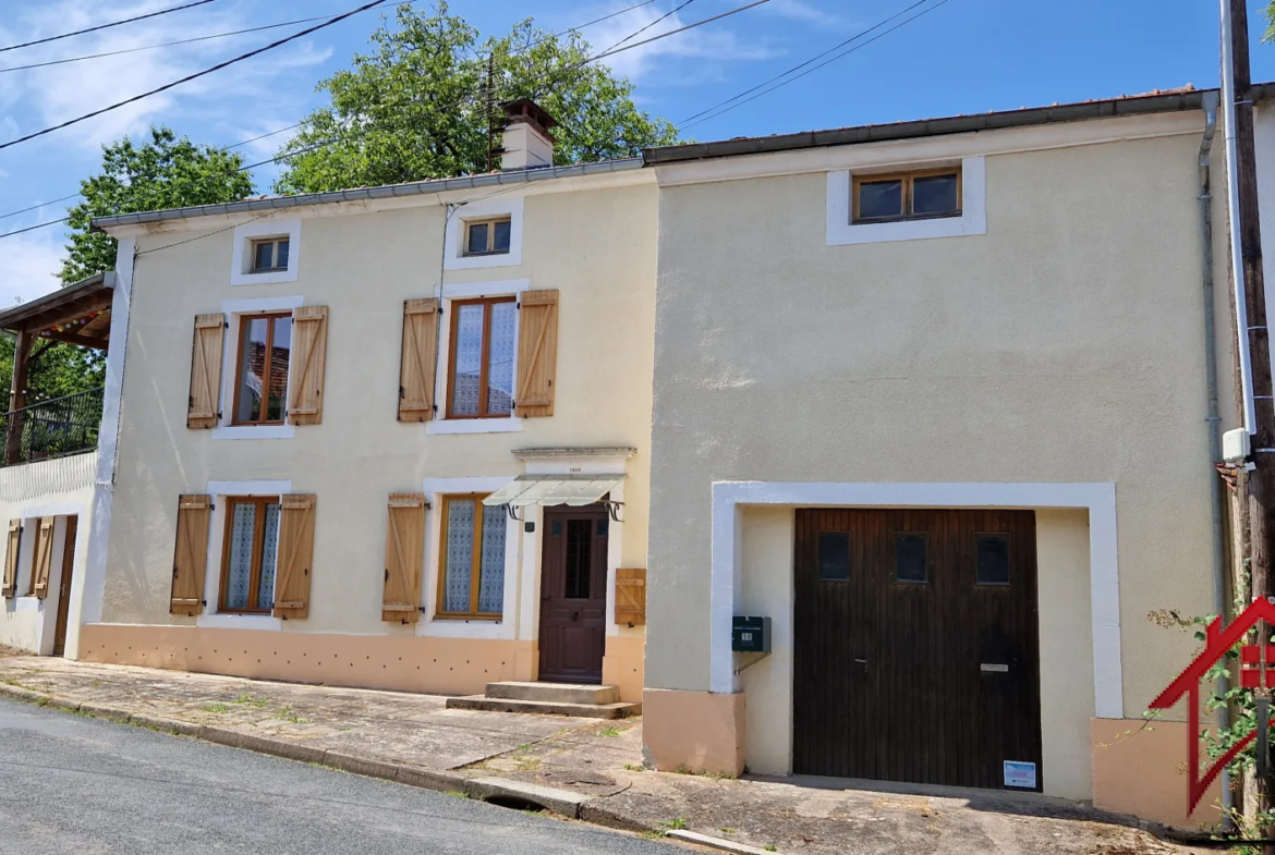 Maison meublée de 1858 à vendre en Haute-Marne 