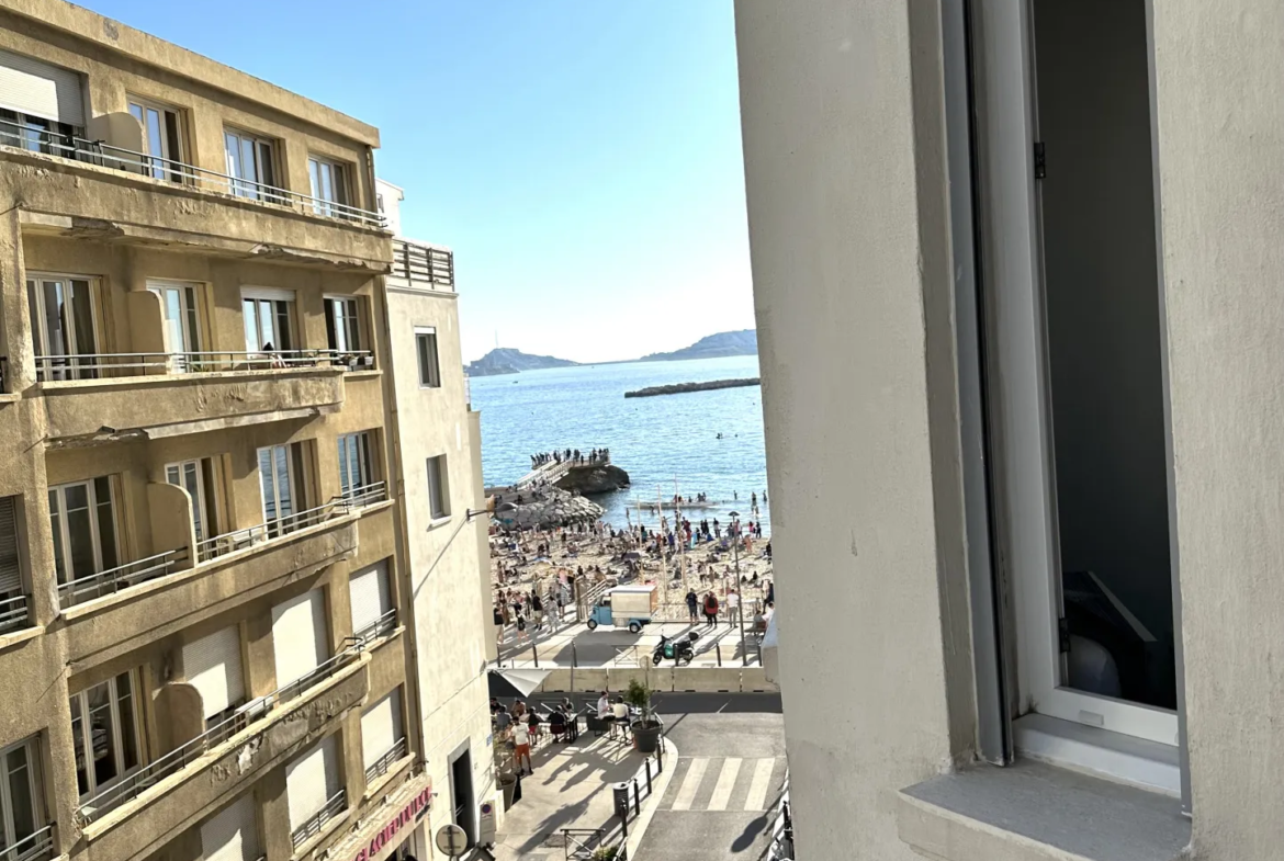 À vendre : Appartement de 51 m² dans le quartier des Catalans, Marseille 