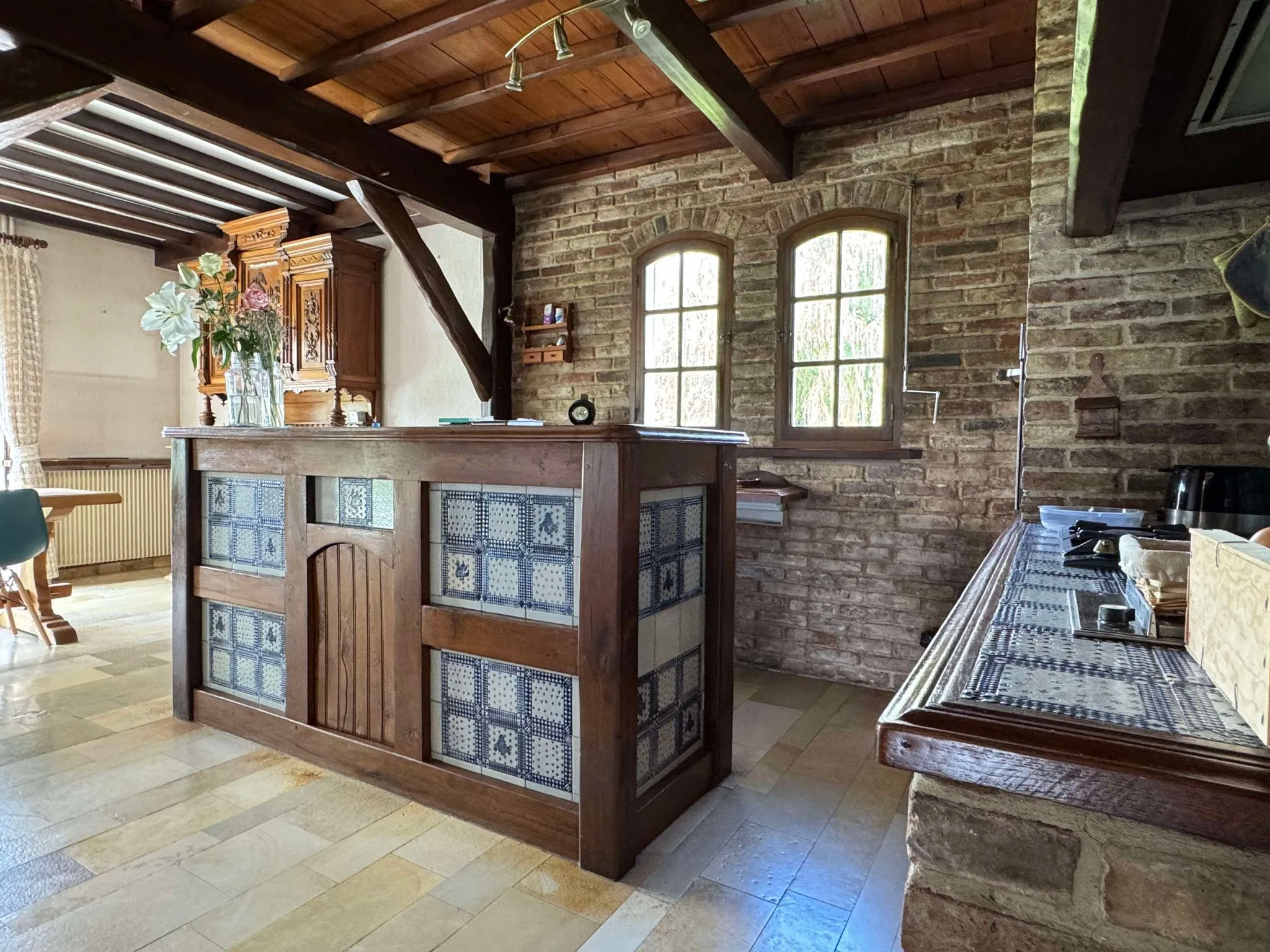 Pavillon tout confort en rez-de-chaussée avec garage à Abbeville 