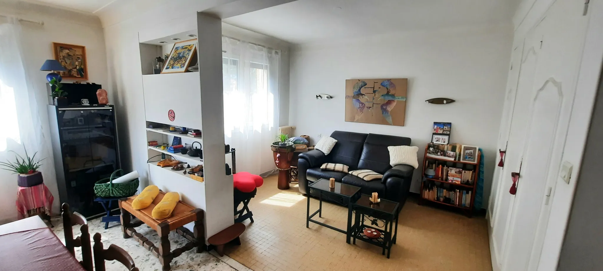 Appartement F3 à vendre à Céret, avec garage et balcon 