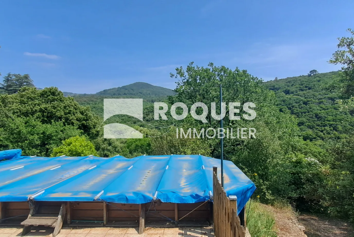 Maison type Mas de campagne à Fozieres avec vue dégagée 