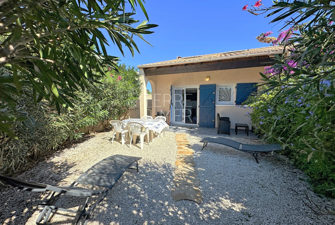 Maison de type 3 avec jardin à St Cyprien, proche de la plage 