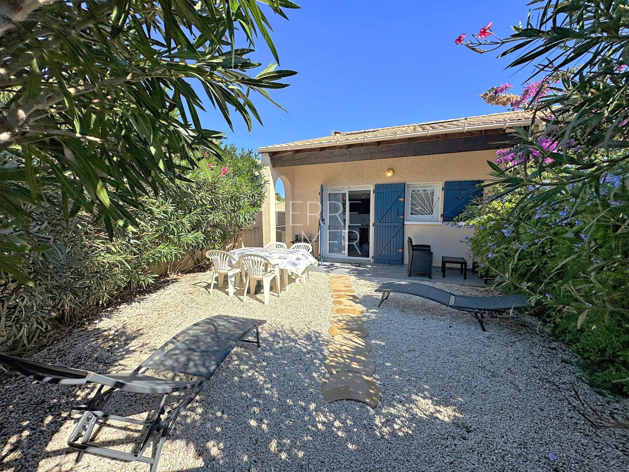 Maison de type 3 avec jardin à St Cyprien, proche de la plage 