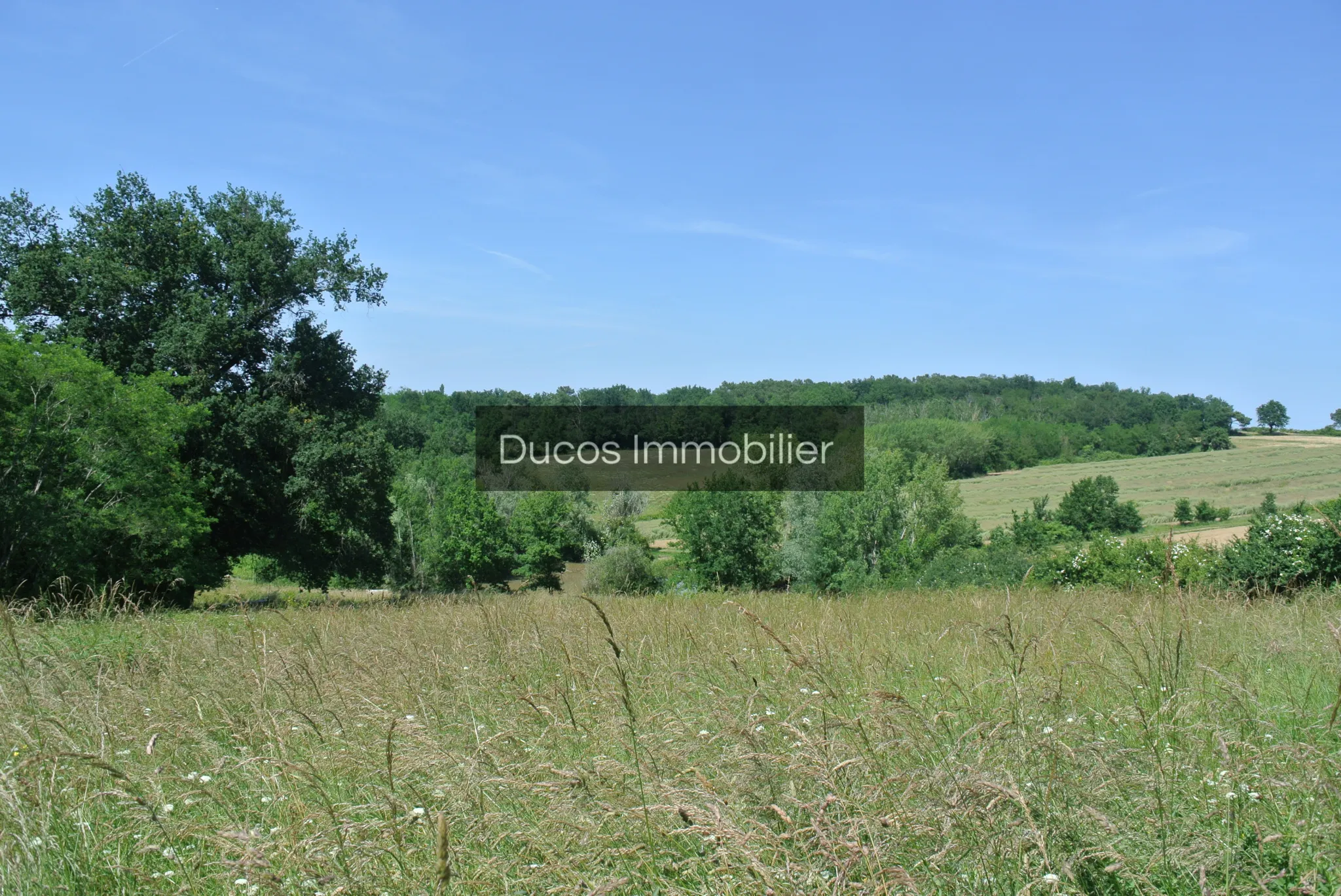 Terrain agricole avec lac à Castelnau-sur-Gupie 