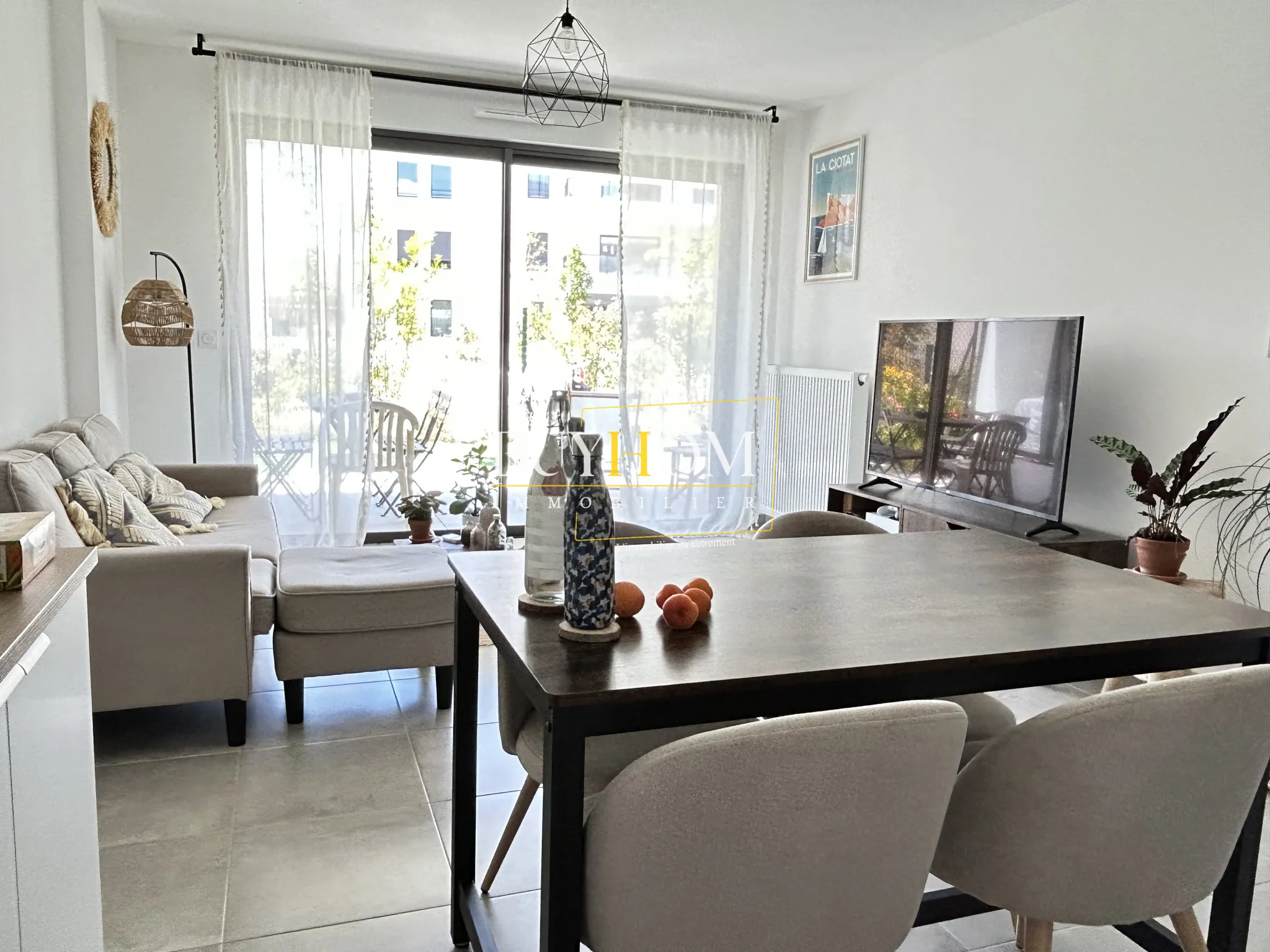 Appartement neuf type 2 à 400 mètres de la plage à La Ciotat! 