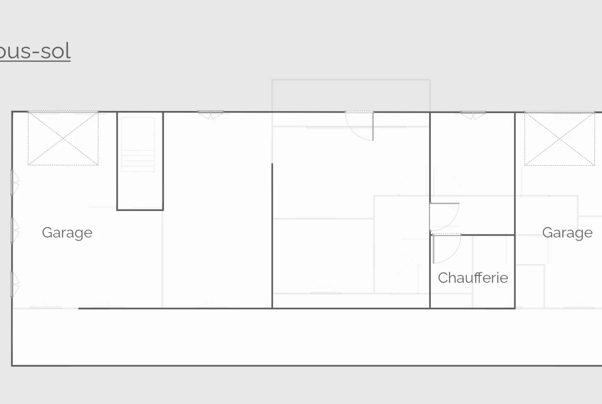 Maison de 148 m² avec jardin et sous-sol à Saint-Savinien 