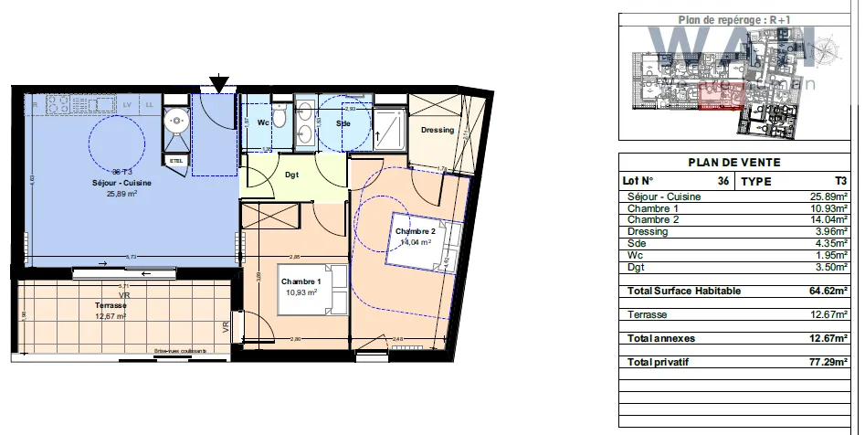 Appartements Neufs à Vendre à Lunel - 'Les Terrasses des Arènes' 