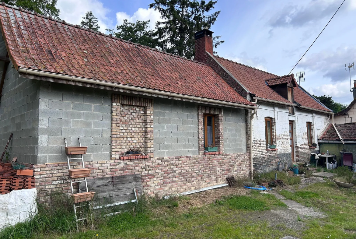 Maison à vendre à Mareuil Caubert - 1 chambre - 1717 m² 