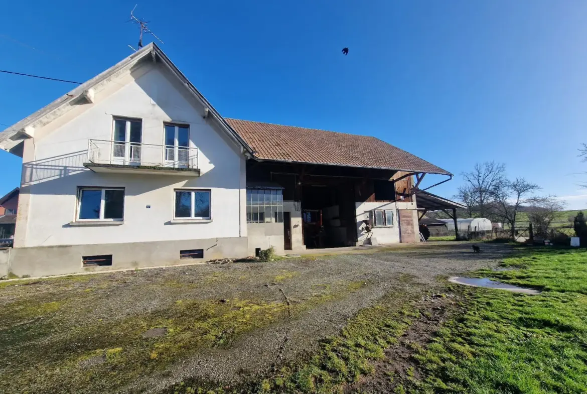 Maison F6 à vendre à Ballersdorf avec dépendance 