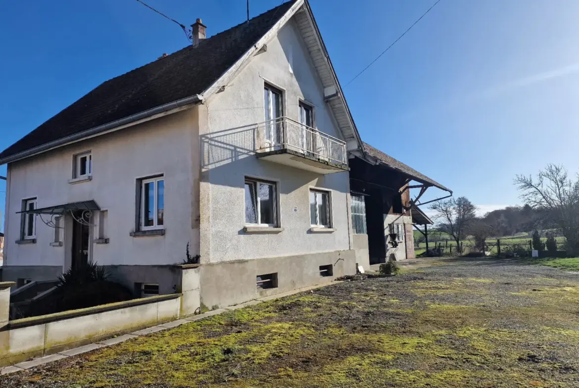 Maison F6 à vendre à Ballersdorf avec dépendance 