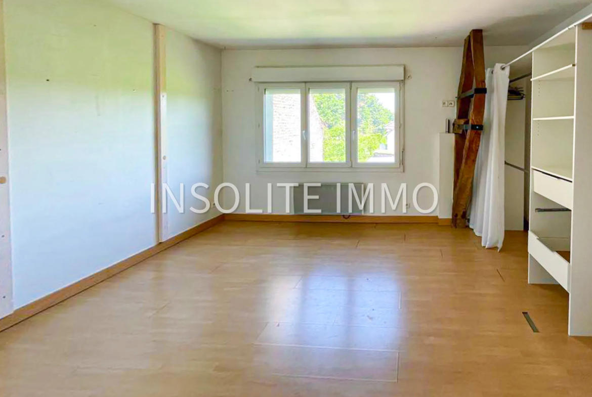 Loft spacieux de 144 m² avec jardin à vendre à Abscon 