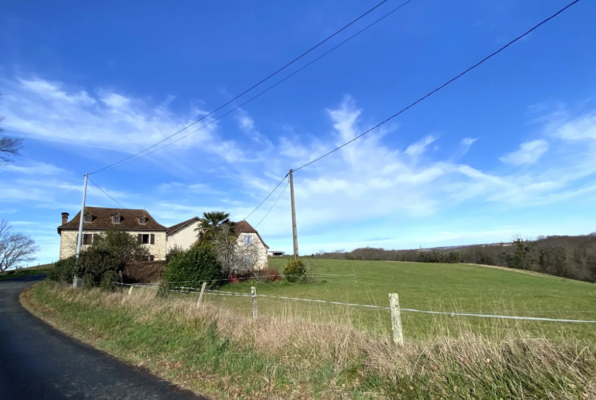 Maison Béarnaise T6 à vendre à Lagor avec vue sur les Pyrénées 